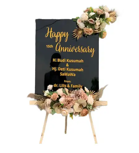 Papan Bunga Akrilik Krecek