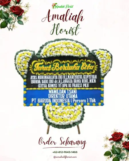 Papan Bunga Duka Krecek